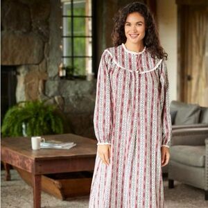 Cozy Flannel Lanz of Salzburg Nightgown, NWOT